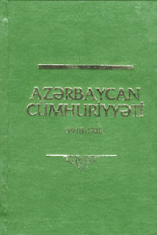 Azərbaycan Cümhuriyyəti: 1918-1920