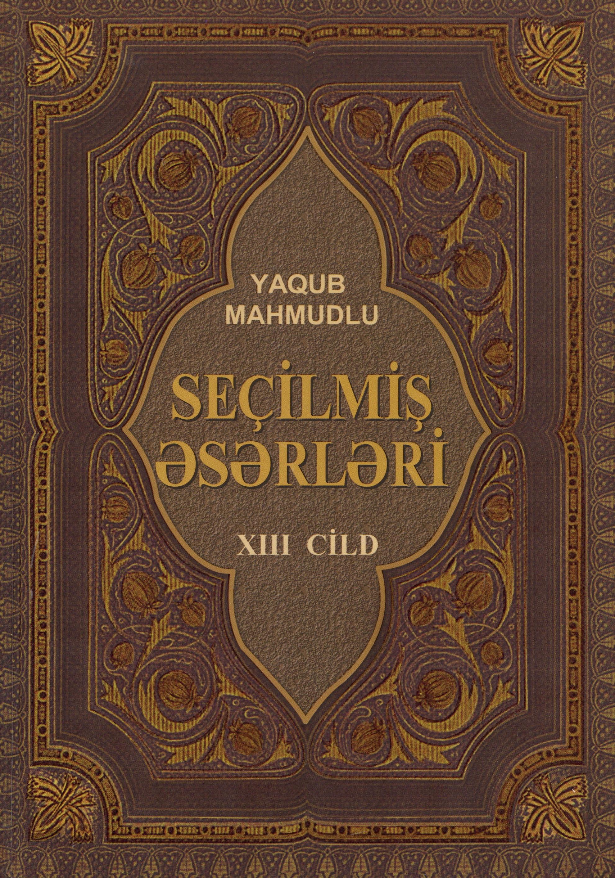 Seçilmiş əsərlər: XIII cild
