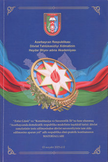 "Zəfər G&uuml;n&uuml;" və "Konstitusiya və Suverenlik İli" nə həsr olunmuş "Azərbaycanda demokratik respublika modelinin təşəkk&uuml;l tarixi