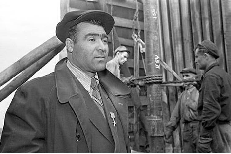 Məşhur neftçi Qurban Abbasov (Neftçi Qurban)