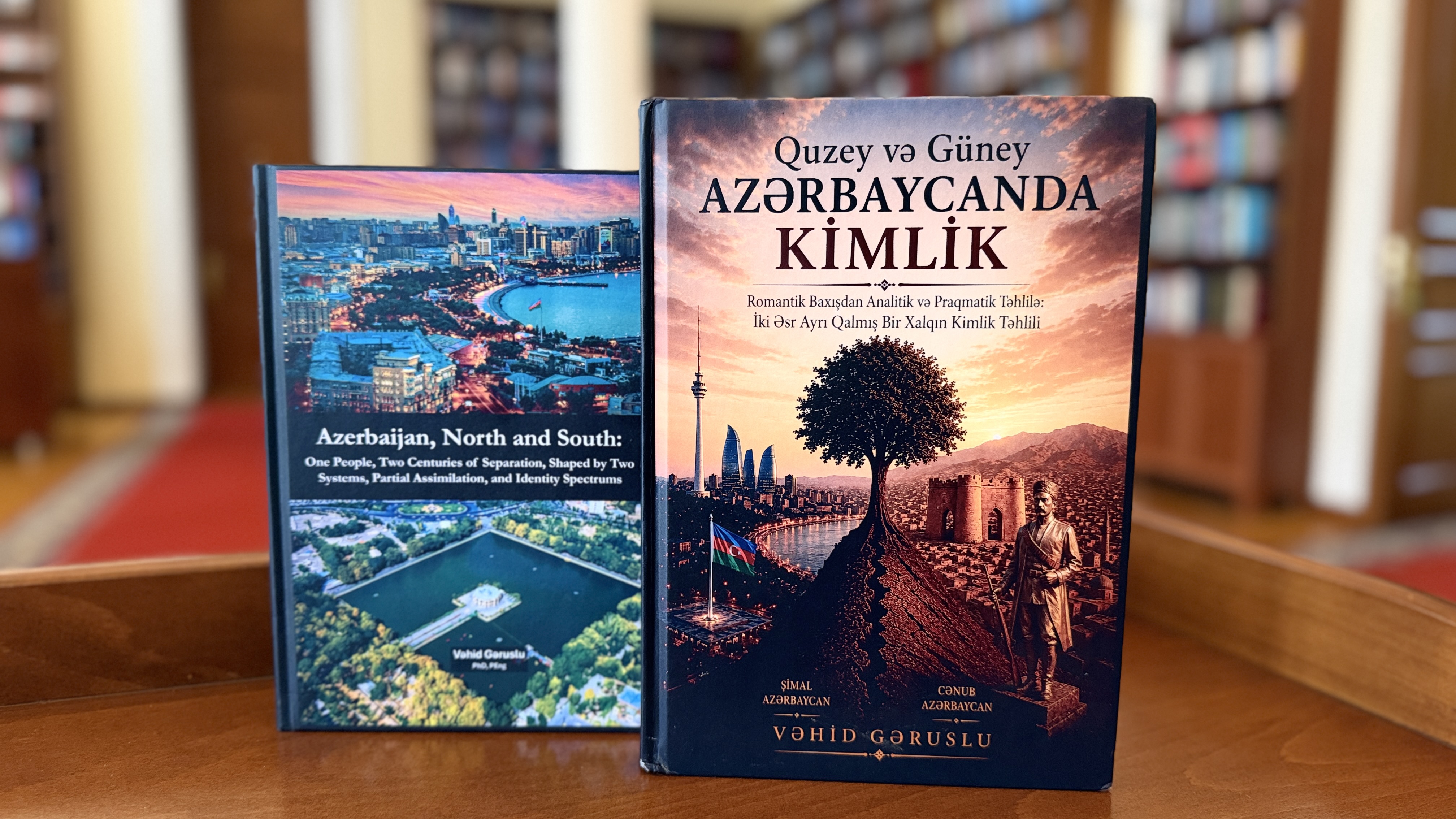 Professor Vəhid Gəruslu Prezident Kitabxanasının qonağı olub