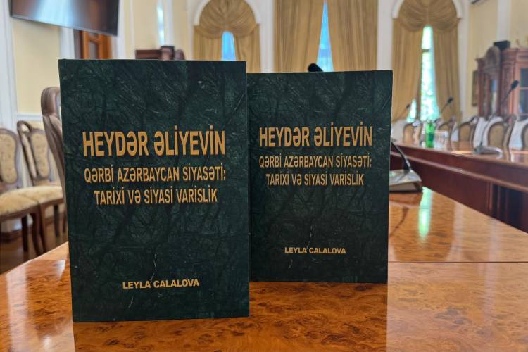 Prezident Kitabxanasında “Heydər Əliyevin Qərbi Azərbaycan siyasəti: tarixi və siyasi varislik” adlı kitabın müzakirəsinə həsr olunmuş dəyirmi masa keçirilib