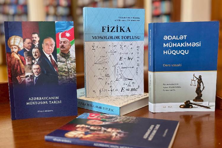 Milli Aviasiya Akademiyasından Prezident Kitabxanasına kitab hədiyyəsi