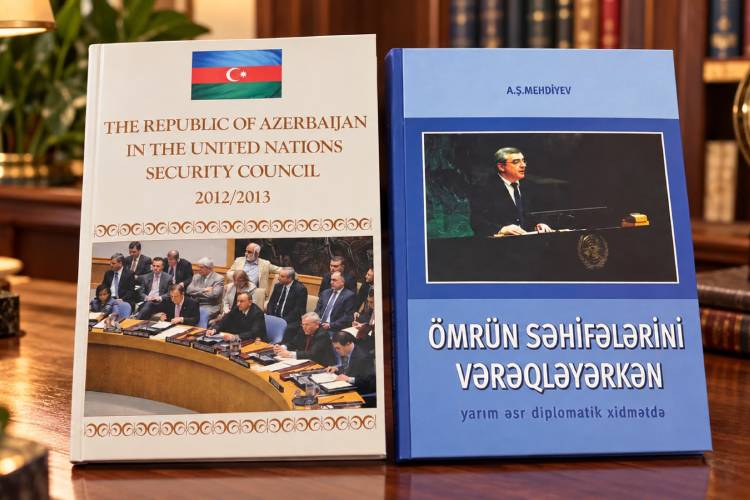 Prezident Kitabxanasına diplomatiya və beynəlxalq münasibətlərə dair kitablar hədiyyə olunub